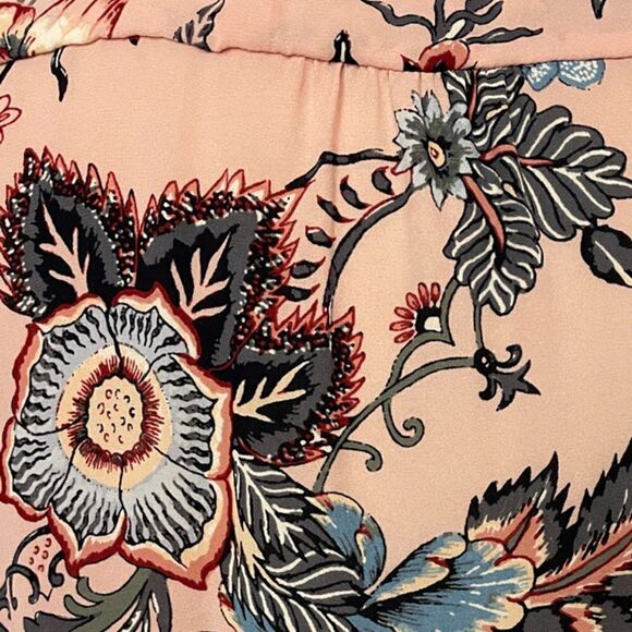 Loft Pink Floral Top Size XXSP - Picture 5 of 8